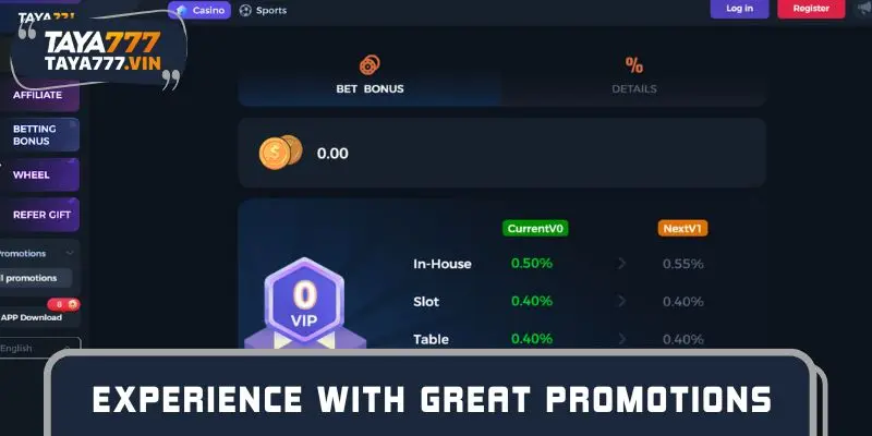 Explosive experience with great promotions