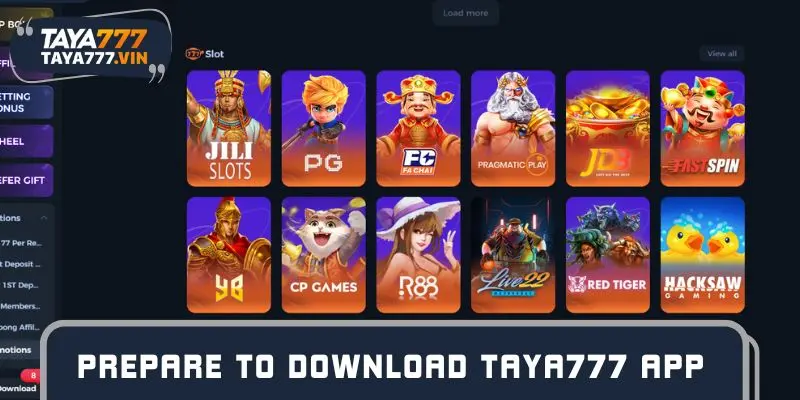 Prepare to download TAYA777 app carefully