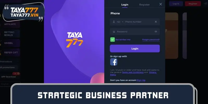 TAYA777 Agent - Strategic business partner