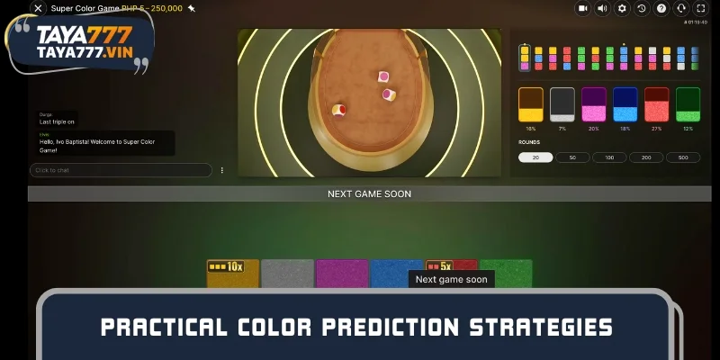 Practical color prediction strategies for better results