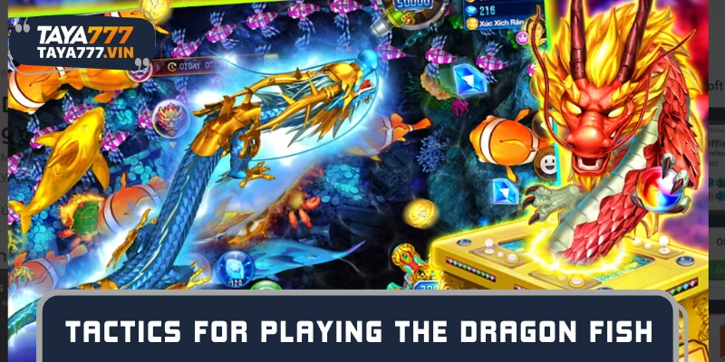 Experience shooting Dragon fish to easily pick gold