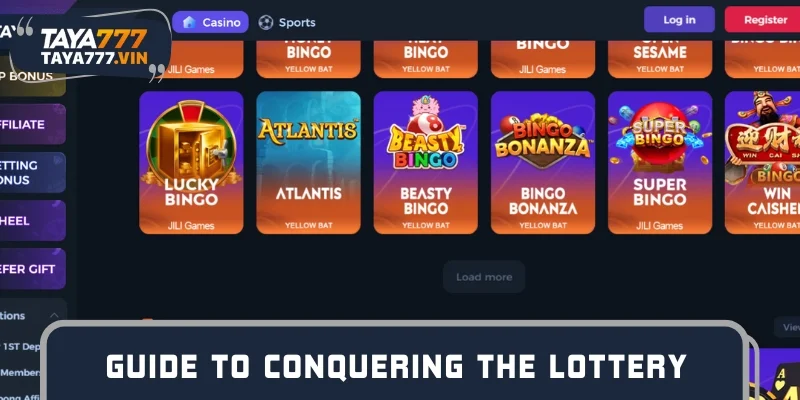 Guide to conquering the lottery