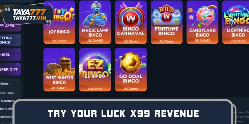 TAYA777 Lotto - Try your luck x99 revenue